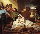 John Singleton Copley The Nativity painting